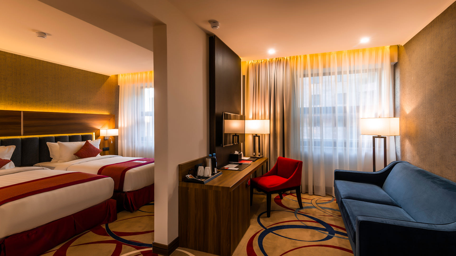 Junior Suite - 2 single beds: 40sqm