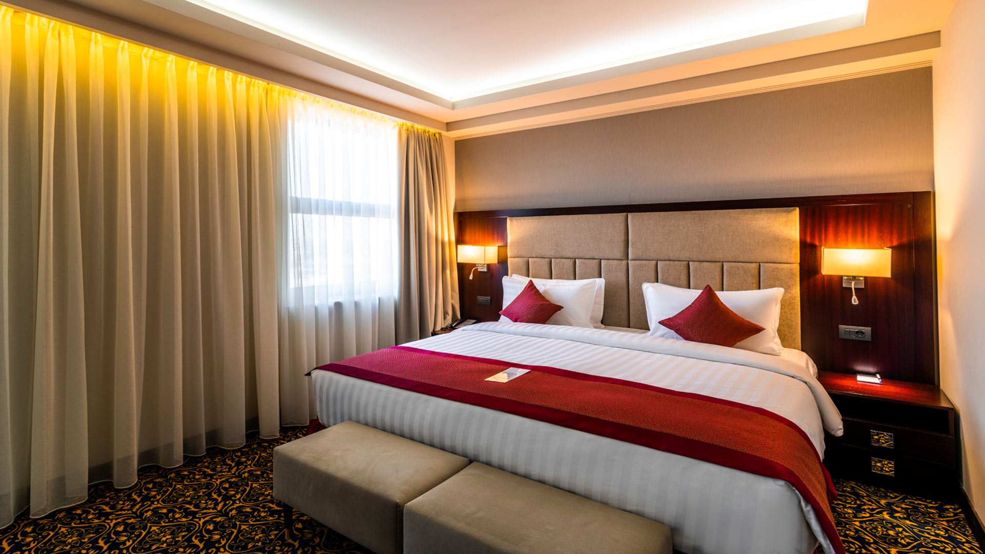 Two Bedroom Presidential - 1 king, 2 single beds: 108 sqm